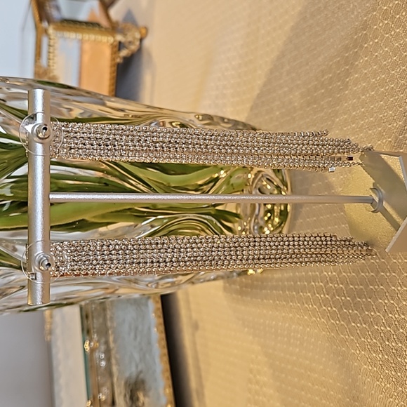 Crystal Rhinestone Earrings - Picture 8 of 11